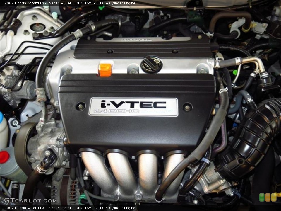2.4L DOHC 16V i-VTEC 4 Cylinder Engine for the 2007 Honda Accord #81596154