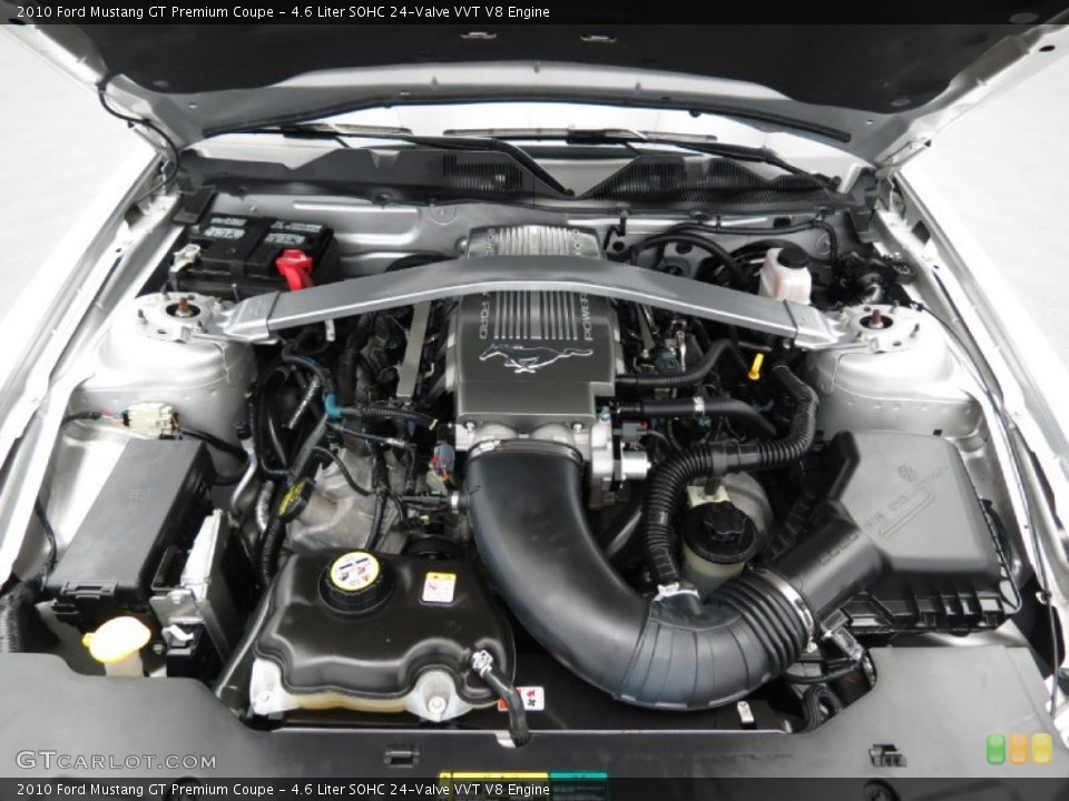 4.6 Liter SOHC 24-Valve VVT V8 Engine for the 2010 Ford Mustang #81599973