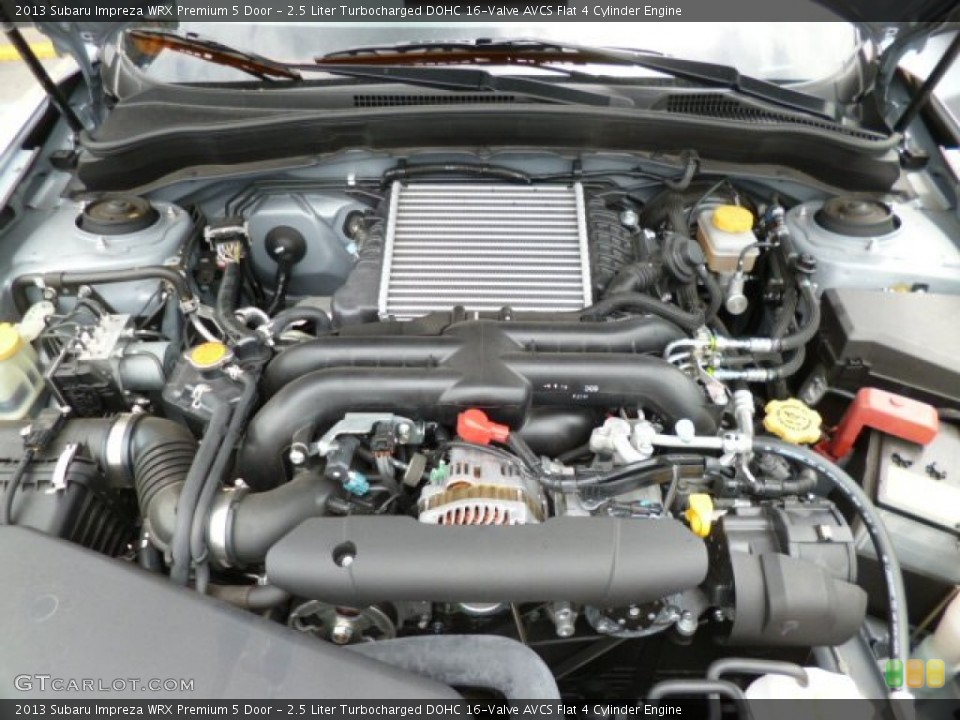 2.5 Liter Turbocharged DOHC 16-Valve AVCS Flat 4 Cylinder Engine for the 2013 Subaru Impreza #81610409