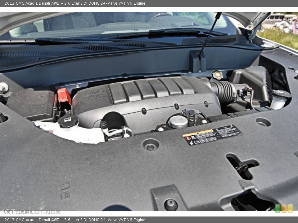 3.6 Liter SIDI DOHC 24-Valve VVT V6 Engine for the 2013 GMC Acadia #81619909