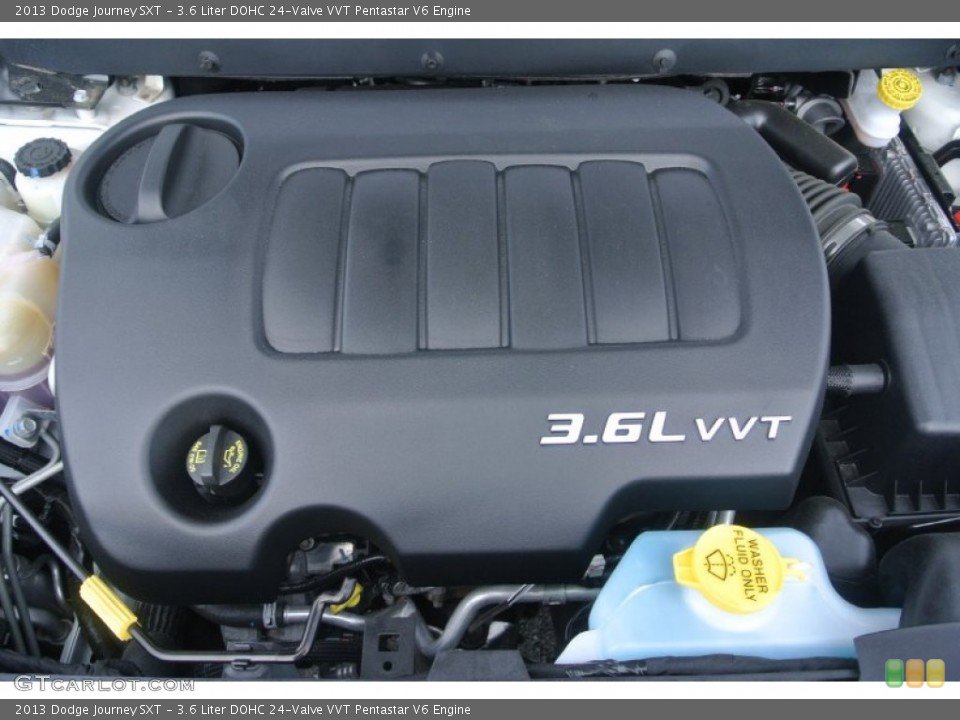 3.6 Liter DOHC 24Valve VVT Pentastar V6 Engine for the 2013 Dodge