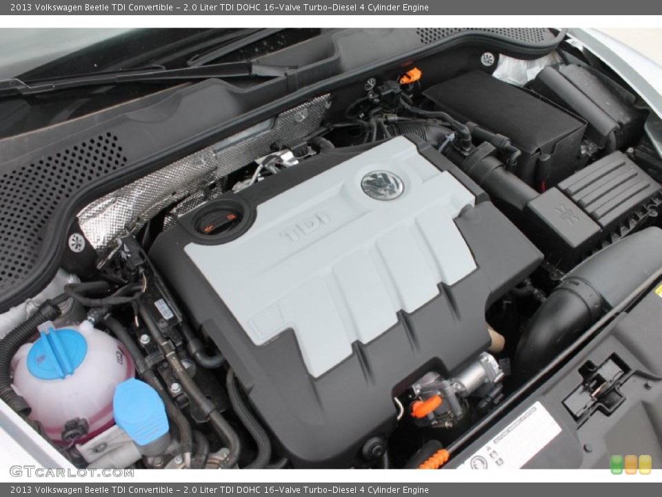 2.0 Liter TDI DOHC 16-Valve Turbo-Diesel 4 Cylinder Engine for the 2013 Volkswagen Beetle #81628377