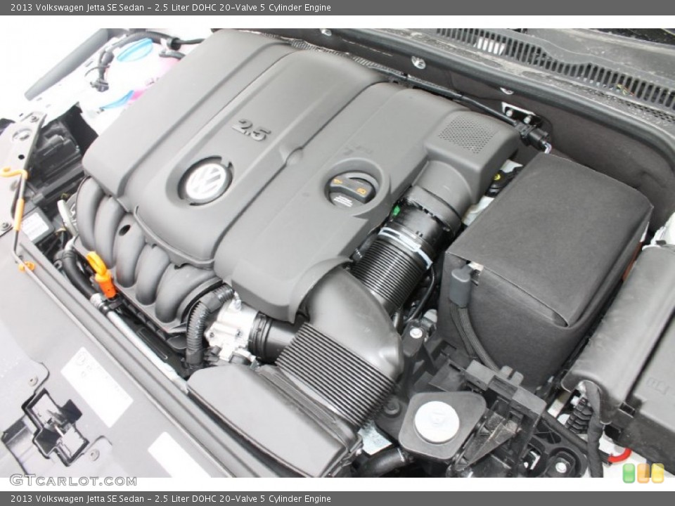 2.5 Liter DOHC 20-Valve 5 Cylinder Engine for the 2013 Volkswagen Jetta #81628797
