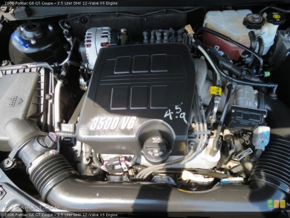3.5 Liter OHV 12-Valve V6 Engine for the 2006 Pontiac G6 #81629199