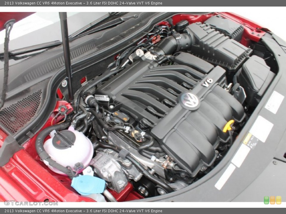 3.6 Liter FSI DOHC 24-Valve VVT V6 Engine for the 2013 Volkswagen CC #81630585
