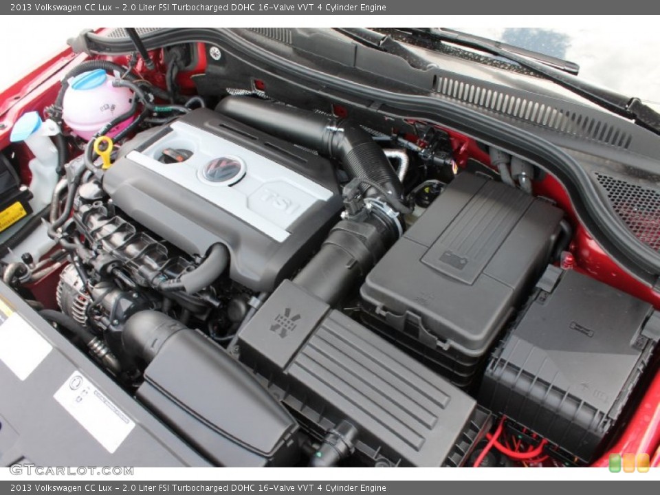 2.0 Liter FSI Turbocharged DOHC 16-Valve VVT 4 Cylinder Engine for the 2013 Volkswagen CC #81648487
