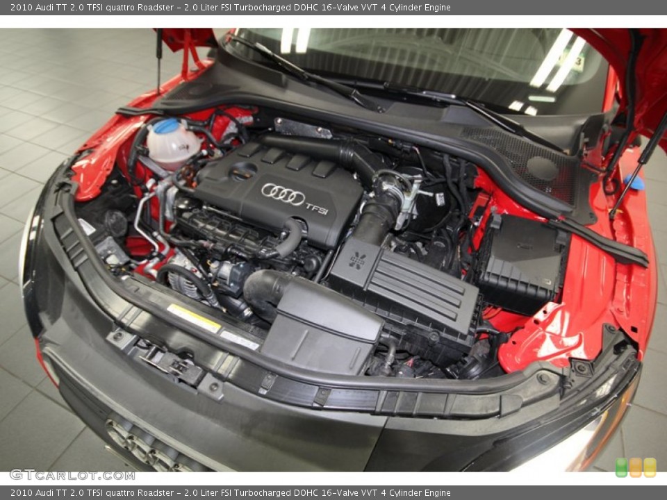 2.0 Liter FSI Turbocharged DOHC 16-Valve VVT 4 Cylinder Engine for the 2010 Audi TT #81662323