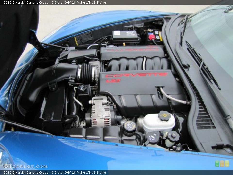 6.2 Liter OHV 16-Valve LS3 V8 Engine for the 2010 Chevrolet Corvette #81666500