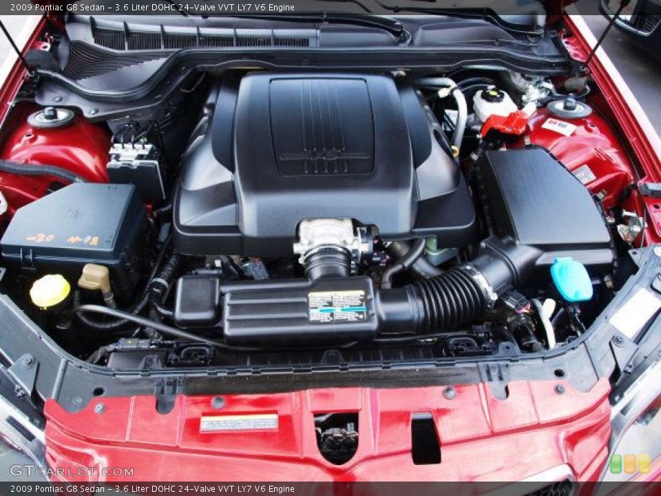 3.6 Liter DOHC 24-Valve VVT LY7 V6 Engine for the 2009 Pontiac G8 #81667549