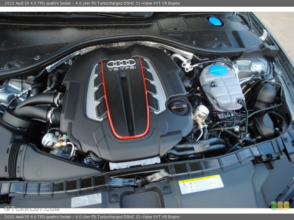 4.0 Liter FSI Turbocharged DOHC 32-Valve VVT V8 Engine for the 2013 Audi S6 #81700161