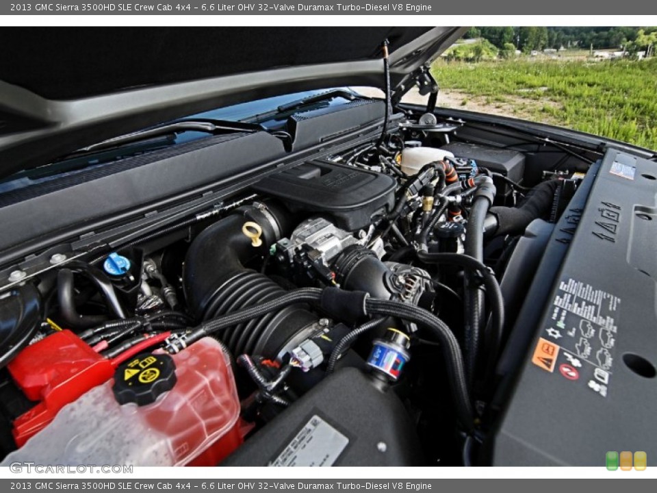 6.6 Liter OHV 32-Valve Duramax Turbo-Diesel V8 Engine for the 2013 GMC Sierra 3500HD #81713876