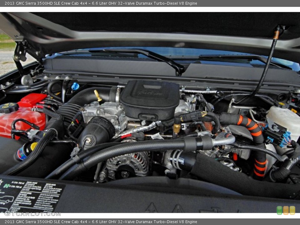 6.6 Liter OHV 32-Valve Duramax Turbo-Diesel V8 Engine for the 2013 GMC Sierra 3500HD #81713898