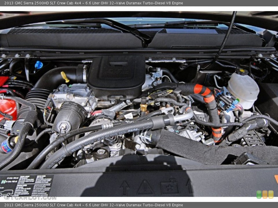 6.6 Liter OHV 32-Valve Duramax Turbo-Diesel V8 Engine for the 2013 GMC Sierra 2500HD #81715257