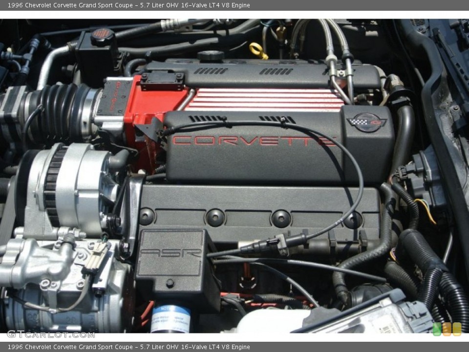 5.7 Liter OHV 16-Valve LT4 V8 Engine for the 1996 Chevrolet Corvette #81719988