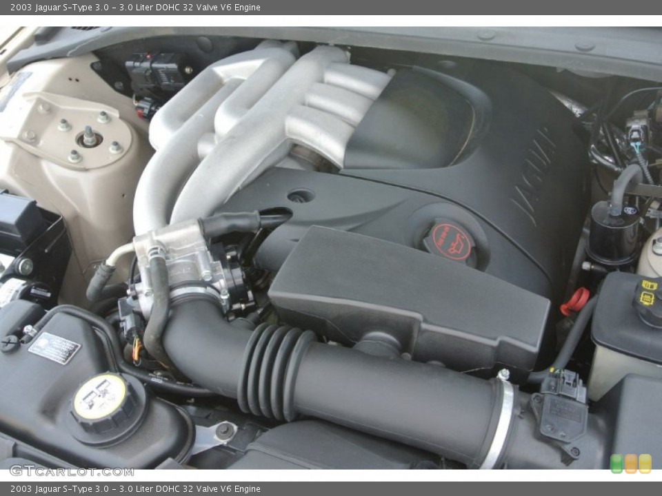 3.0 Liter DOHC 32 Valve V6 Engine for the 2003 Jaguar S-Type #81720540