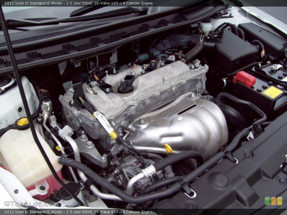 2.5 Liter DOHC 16-Valve VVT-i 4 Cylinder Engine for the 2012 Scion tC #81730352