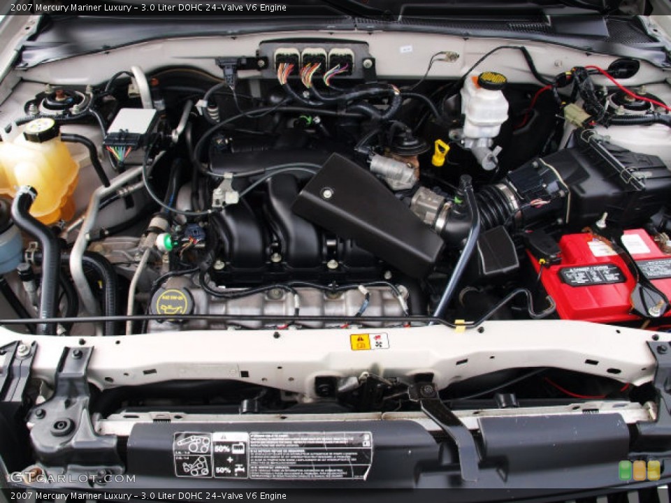 3.0 Liter DOHC 24-Valve V6 Engine for the 2007 Mercury Mariner #81754164