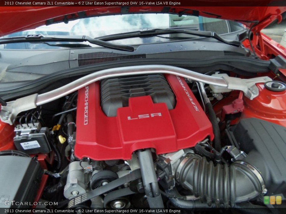 6.2 Liter Eaton Supercharged OHV 16-Valve LSA V8 Engine for the 2013 Chevrolet Camaro #81777150