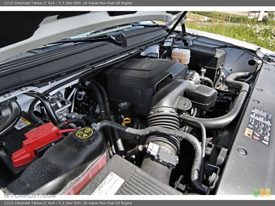5.3 Liter OHV 16-Valve Flex-Fuel V8 Engine for the 2013 Chevrolet Tahoe #81782304