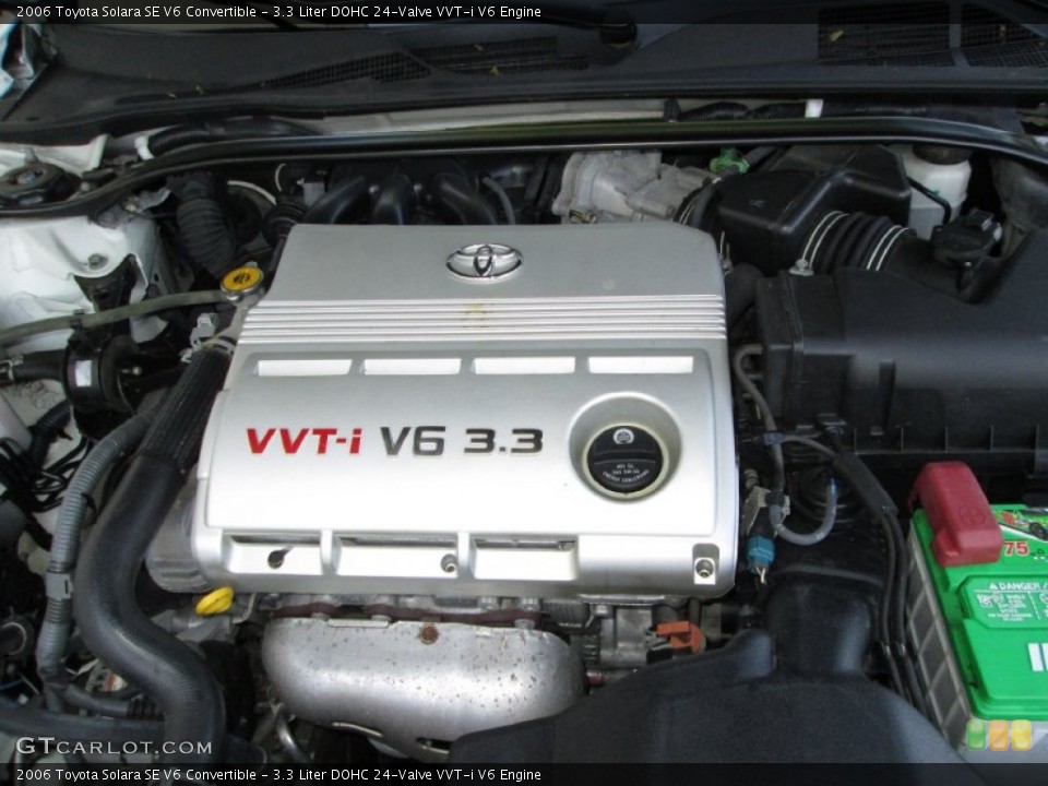 3.3 Liter DOHC 24-Valve VVT-i V6 Engine for the 2006 Toyota Solara #81791478
