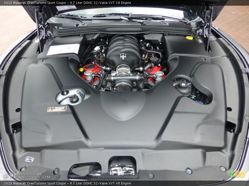 4.7 Liter DOHC 32-Valve VVT V8 Engine for the 2013 Maserati GranTurismo #81802891