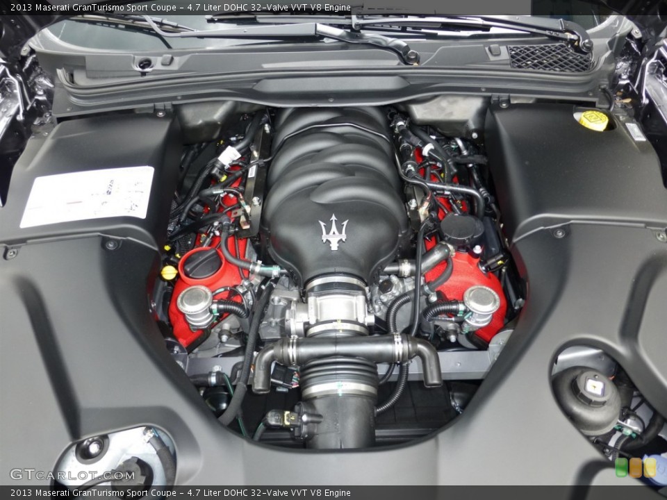 4.7 Liter DOHC 32-Valve VVT V8 Engine for the 2013 Maserati GranTurismo #81802925