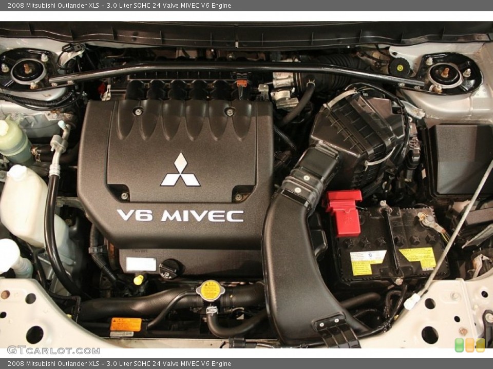 3.0 Liter SOHC 24 Valve MIVEC V6 Engine for the 2008 Mitsubishi Outlander #81828584