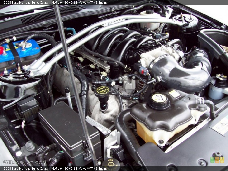 4.6 Liter SOHC 24-Valve VVT V8 Engine for the 2008 Ford Mustang #81828873
