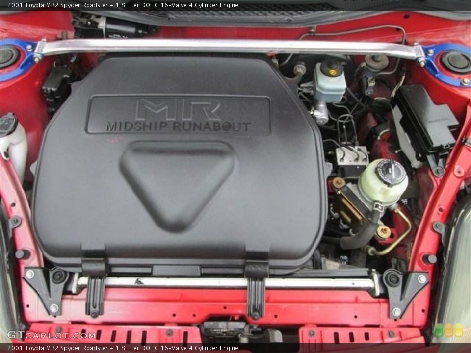 1.8 Liter DOHC 16-Valve 4 Cylinder Engine for the 2001 Toyota MR2 Spyder #81830451