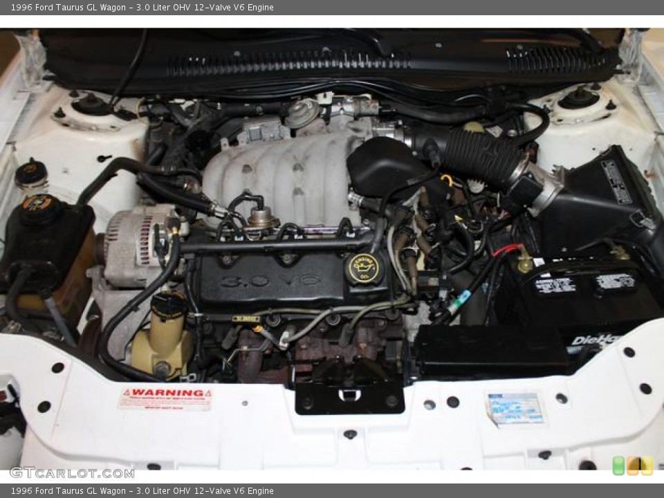 3.0 Liter OHV 12-Valve V6 Engine for the 1996 Ford Taurus #81843882