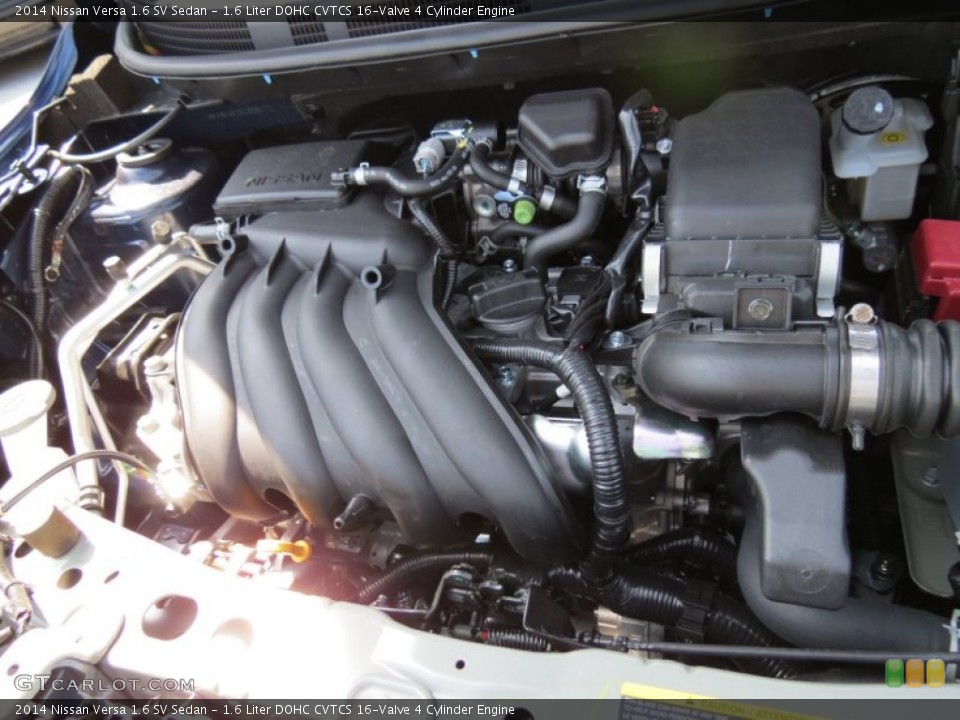 1.6 Liter DOHC CVTCS 16-Valve 4 Cylinder Engine for the 2014 Nissan Versa #81864716