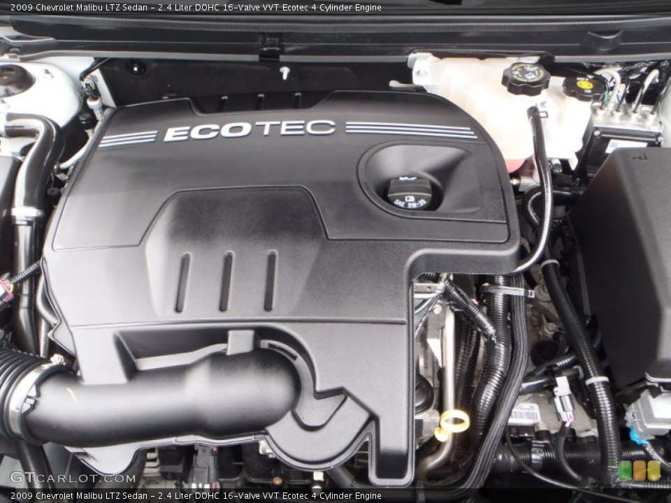 2.4 Liter DOHC 16-Valve VVT Ecotec 4 Cylinder Engine for the 2009 Chevrolet Malibu #81875144