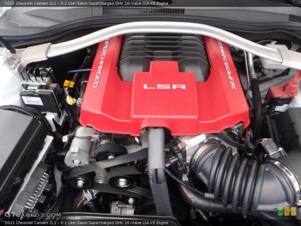 6.2 Liter Eaton Supercharged OHV 16-Valve LSA V8 Engine for the 2013 Chevrolet Camaro #81886030