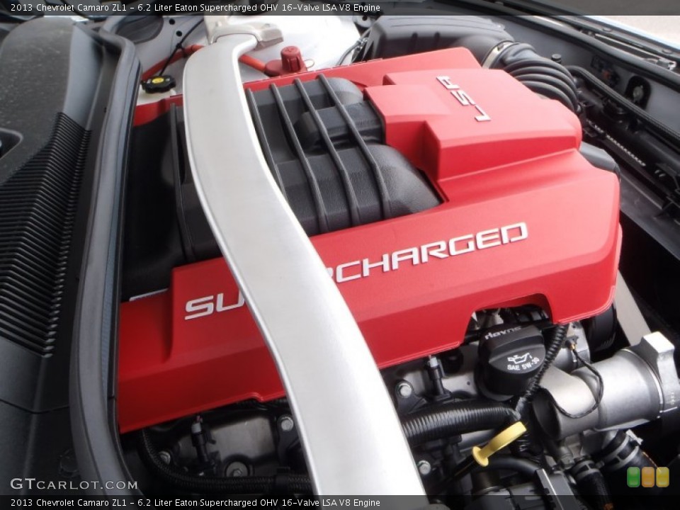 6.2 Liter Eaton Supercharged OHV 16-Valve LSA V8 Engine for the 2013 Chevrolet Camaro #81886072