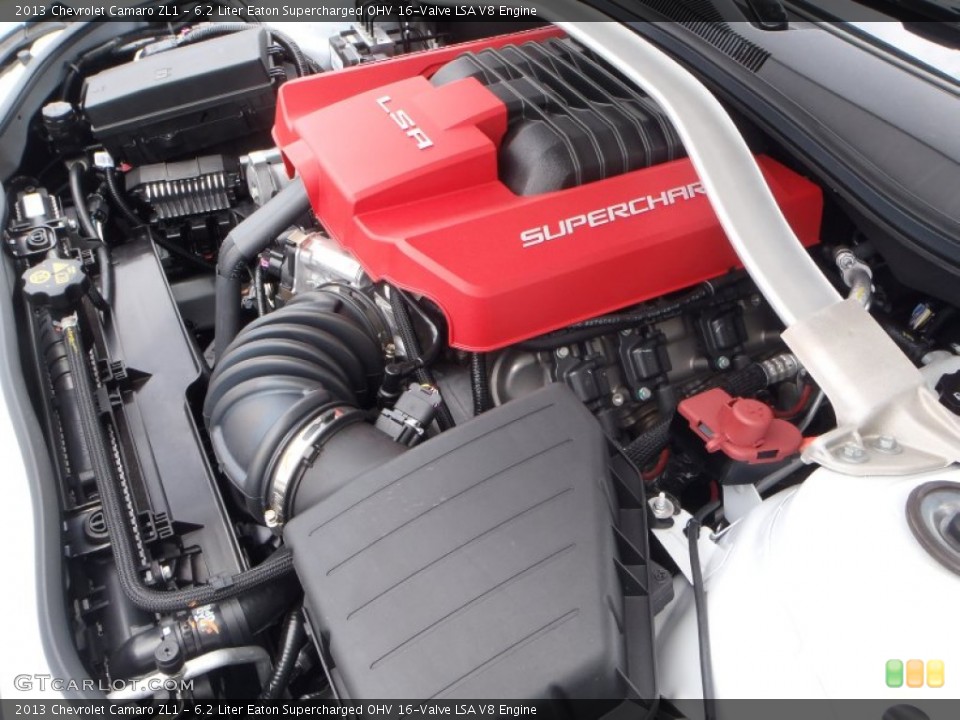 6.2 Liter Eaton Supercharged OHV 16-Valve LSA V8 Engine for the 2013 Chevrolet Camaro #81886096