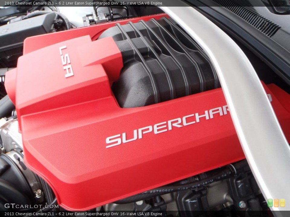 6.2 Liter Eaton Supercharged OHV 16-Valve LSA V8 Engine for the 2013 Chevrolet Camaro #81886125