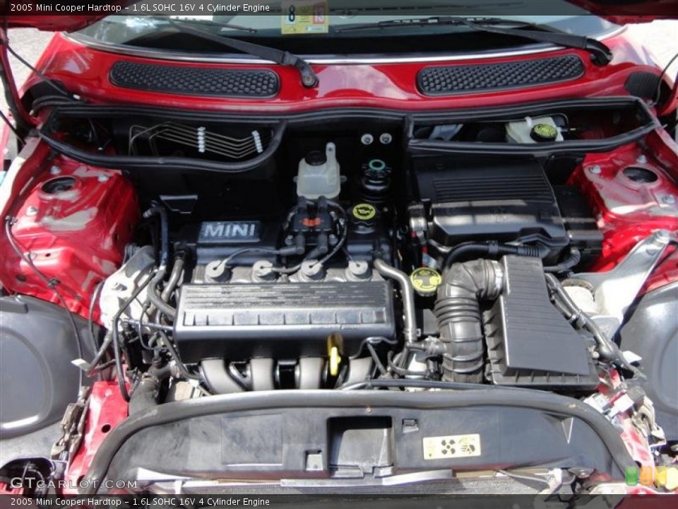 1.6L SOHC 16V 4 Cylinder Engine for the 2005 Mini Cooper #81893358