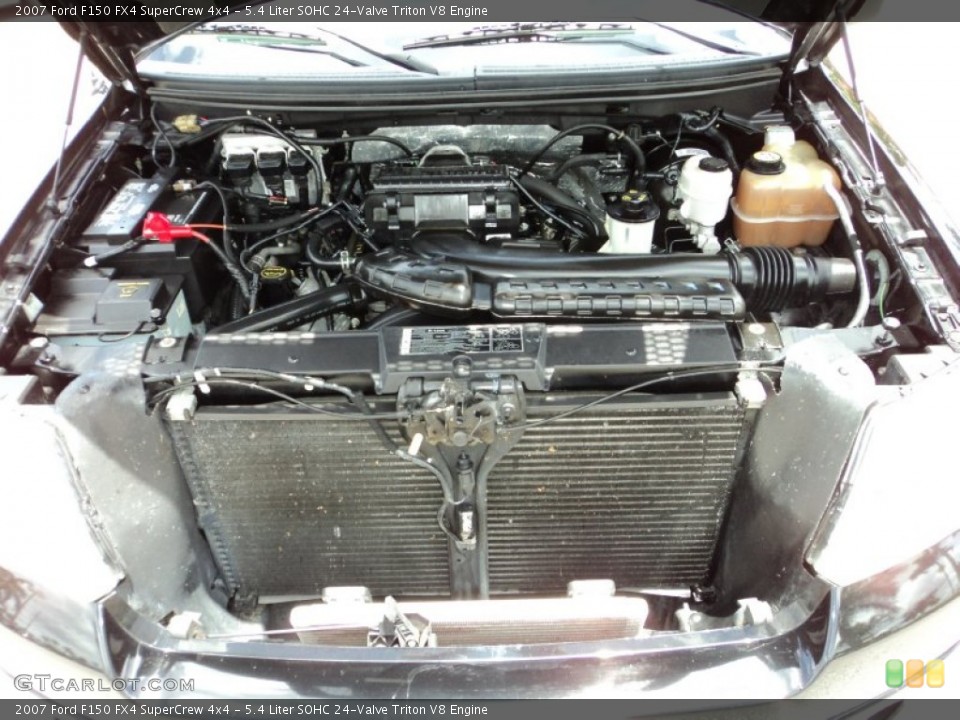 5.4 Liter SOHC 24-Valve Triton V8 Engine for the 2007 Ford F150 #81907906