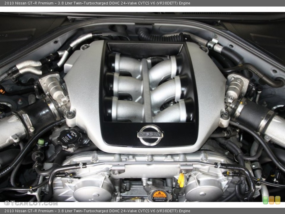 3.8 Liter Twin-Turbocharged DOHC 24-Valve CVTCS V6 (VR38DETT) Engine for the 2010 Nissan GT-R #81924145