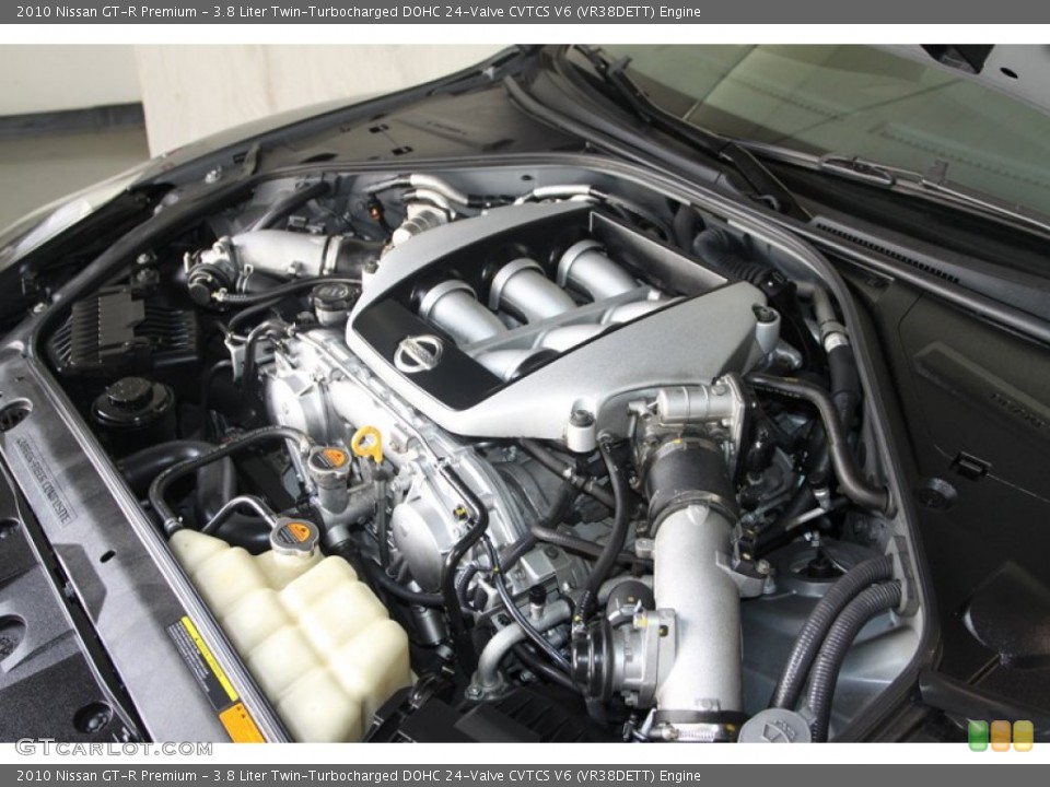 3.8 Liter Twin-Turbocharged DOHC 24-Valve CVTCS V6 (VR38DETT) Engine for the 2010 Nissan GT-R #81924160