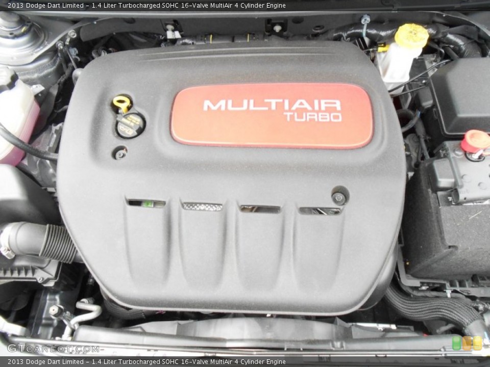 1.4 Liter Turbocharged SOHC 16-Valve MultiAir 4 Cylinder Engine for the 2013 Dodge Dart #81942688