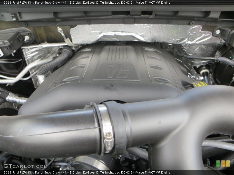 3.5 Liter EcoBoost DI Turbocharged DOHC 24-Valve Ti-VCT V6 Engine for the 2013 Ford F150 #81955705