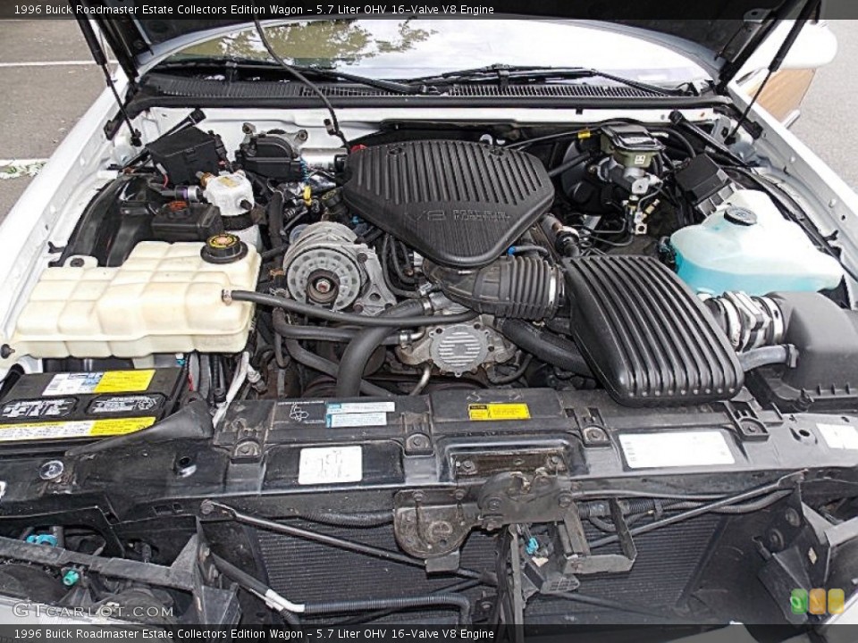 5.7 Liter OHV 16-Valve V8 Engine for the 1996 Buick Roadmaster #81963208