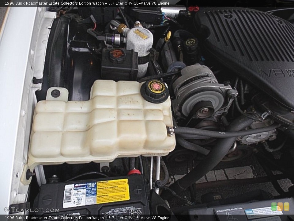 5.7 Liter OHV 16-Valve V8 Engine for the 1996 Buick Roadmaster #81963247
