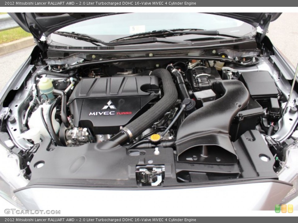 2.0 Liter Turbocharged DOHC 16-Valve MIVEC 4 Cylinder Engine for the 2012 Mitsubishi Lancer #81969469