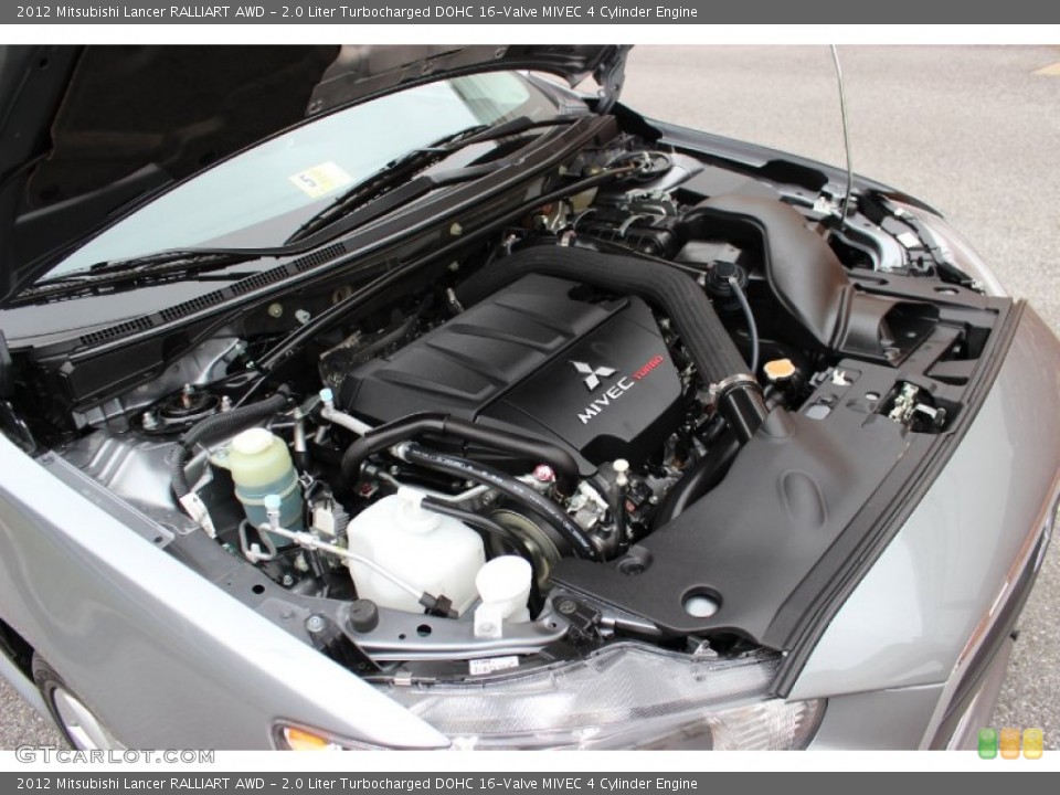 2.0 Liter Turbocharged DOHC 16-Valve MIVEC 4 Cylinder Engine for the 2012 Mitsubishi Lancer #81969490