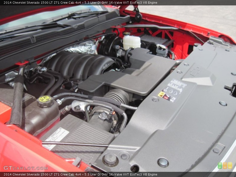 5.3 Liter DI OHV 16-Valve VVT EcoTec3 V8 Engine for the 2014 Chevrolet Silverado 1500 #81991688