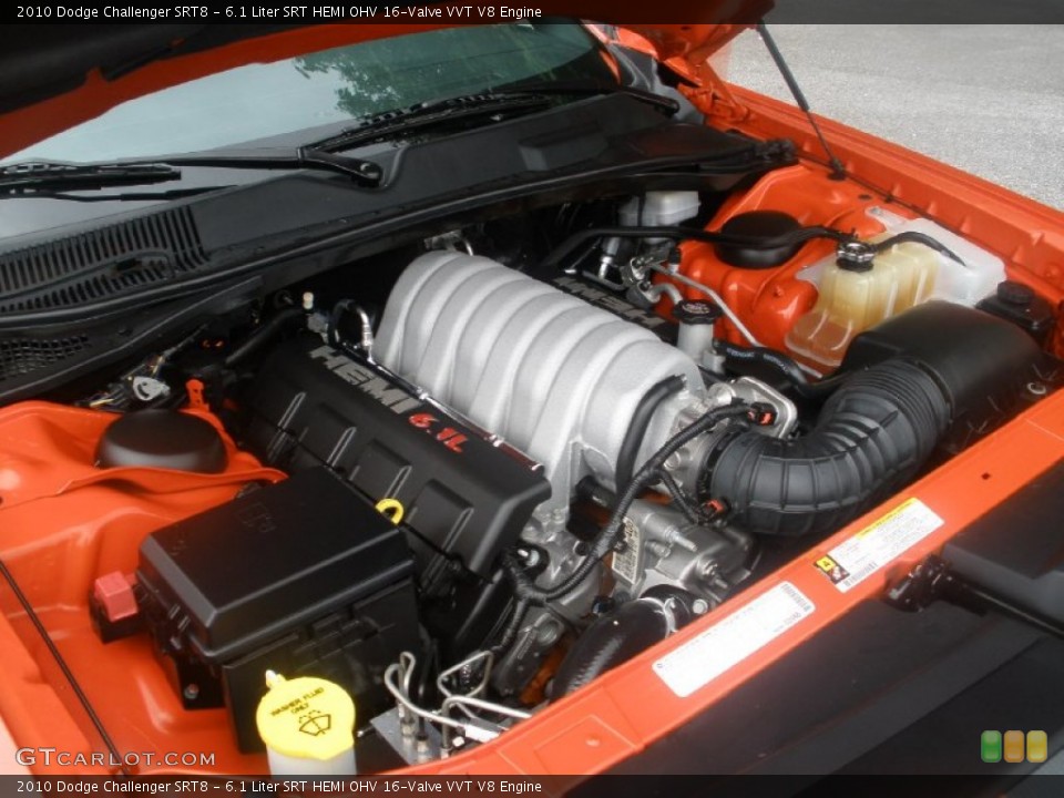 6.1 Liter SRT HEMI OHV 16-Valve VVT V8 Engine for the 2010 Dodge Challenger #81999461