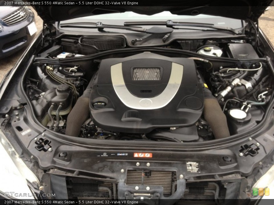 5.5 Liter DOHC 32-Valve V8 Engine for the 2007 Mercedes-Benz S #82007672