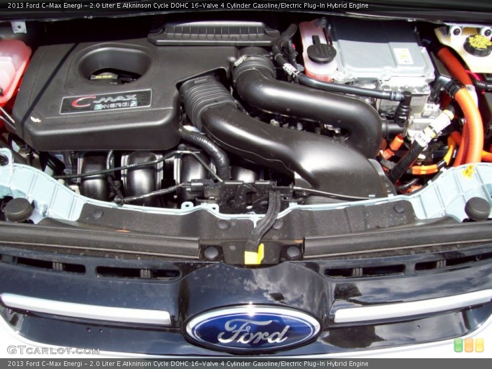 2.0 Liter E Atkninson Cycle DOHC 16-Valve 4 Cylinder Gasoline/Electric Plug-In Hybrid Engine for the 2013 Ford C-Max #82009791